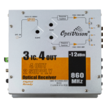 CATV OPTICAL RECEIVER 3IC 4OUT